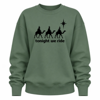 Load image into Gallery viewer, Tonight We Ride Crewneck Sweatshirt