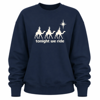 Load image into Gallery viewer, Tonight We Ride Crewneck Sweatshirt