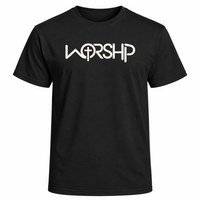 Load image into Gallery viewer, WORSHIP Cross T-Shirt - Men's