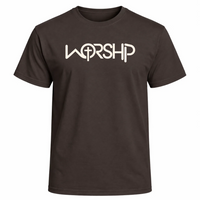 Load image into Gallery viewer, WORSHIP Cross T-Shirt - Men's