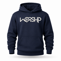 Load image into Gallery viewer, WORSHIP Cross Hoodie - Men's