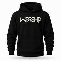 Load image into Gallery viewer, WORSHIP Cross Hoodie - Men's