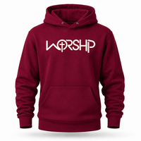 Load image into Gallery viewer, WORSHIP Cross Hoodie - Men's