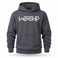 Load image into Gallery viewer, WORSHIP Cross Hoodie - Men's