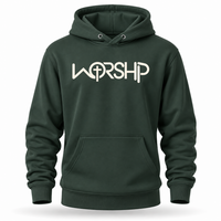 Load image into Gallery viewer, WORSHIP Cross Hoodie - Men's