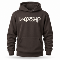Load image into Gallery viewer, WORSHIP Cross Hoodie - Men's
