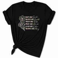 Load image into Gallery viewer, Wait Like Sarah — Women of the Bible T-Shirt