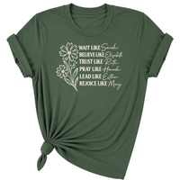 Load image into Gallery viewer, Wait Like Sarah — Women of the Bible T-Shirt